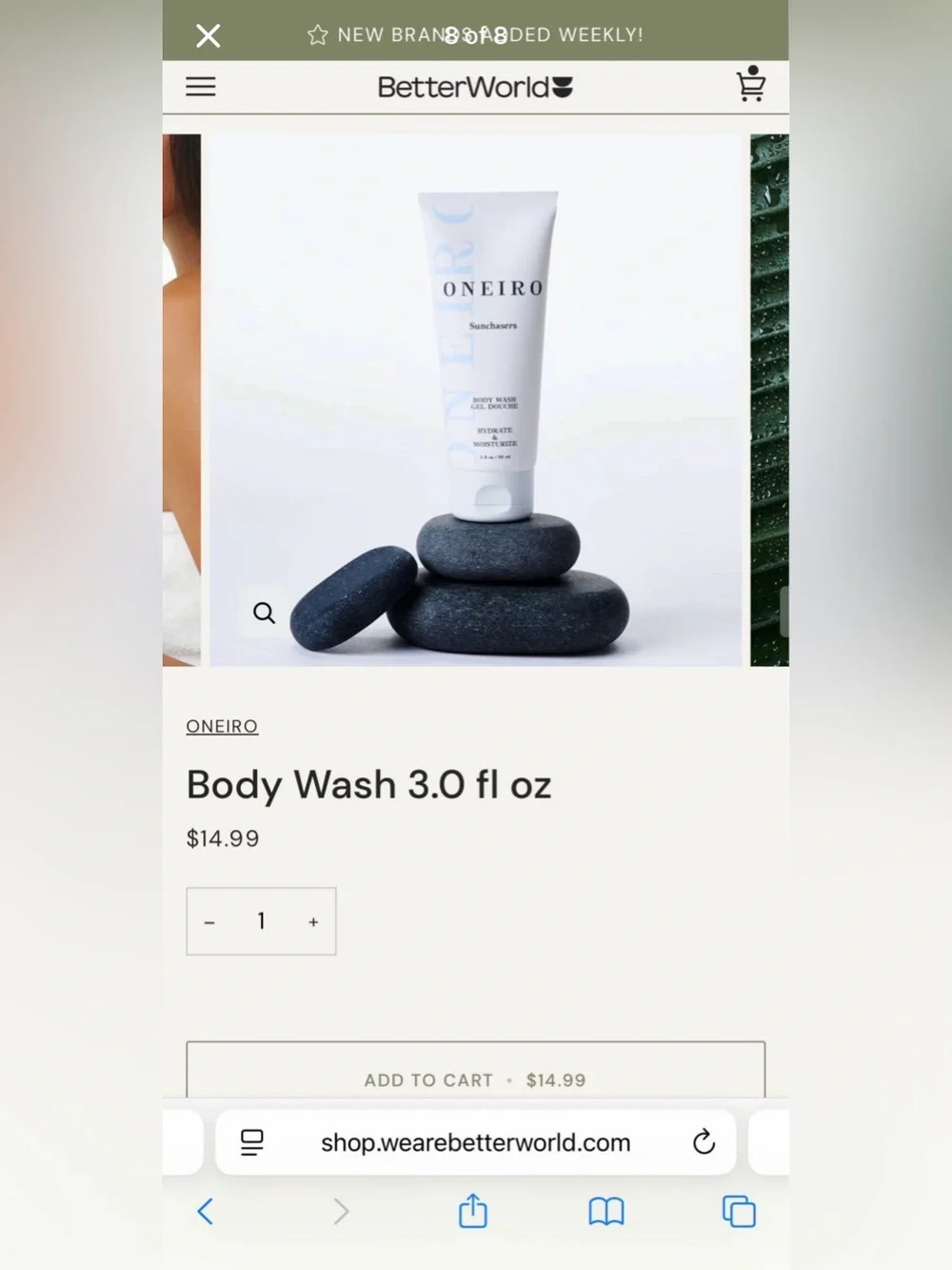 Oneiro shampoo conditioner